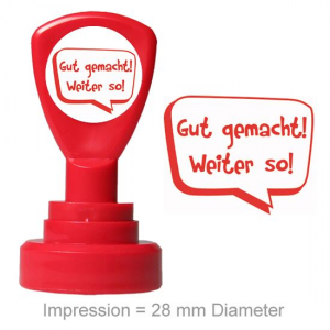 Tampon  Gut germacht! Weiter so!